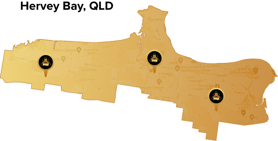cleaning service in hervey bay map